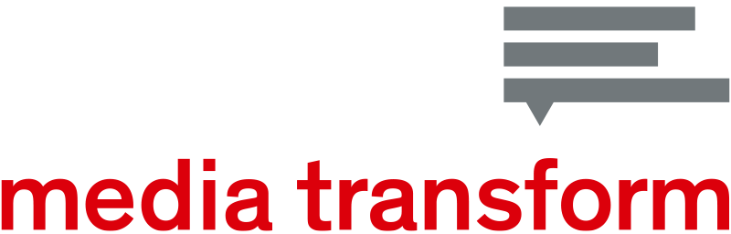 Das Logo von media transform